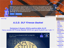 Tablet Screenshot of dlfbasketfirenze.org